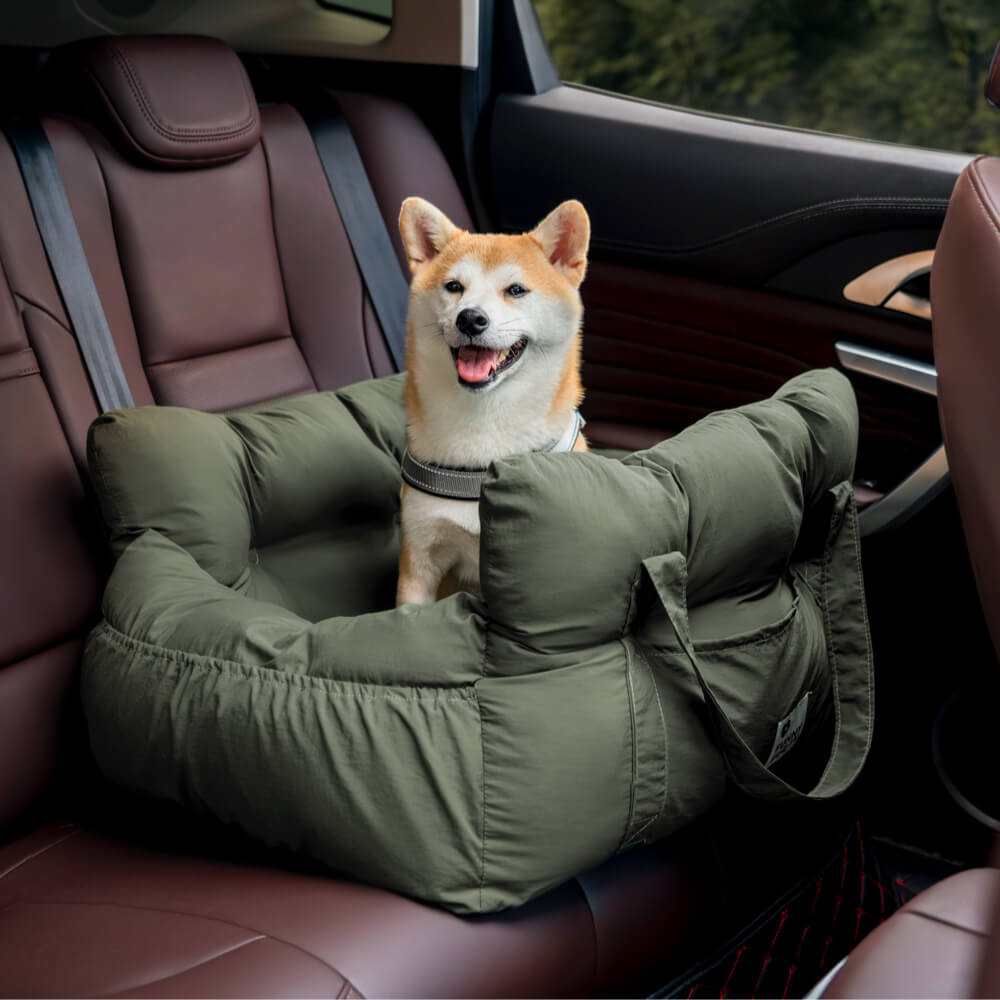 Portable Leisure Outing Pet Booster Dog Car Seat Bed
