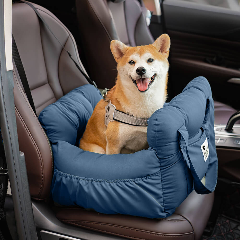 Portable Leisure Outing Pet Booster Dog Car Seat Bed