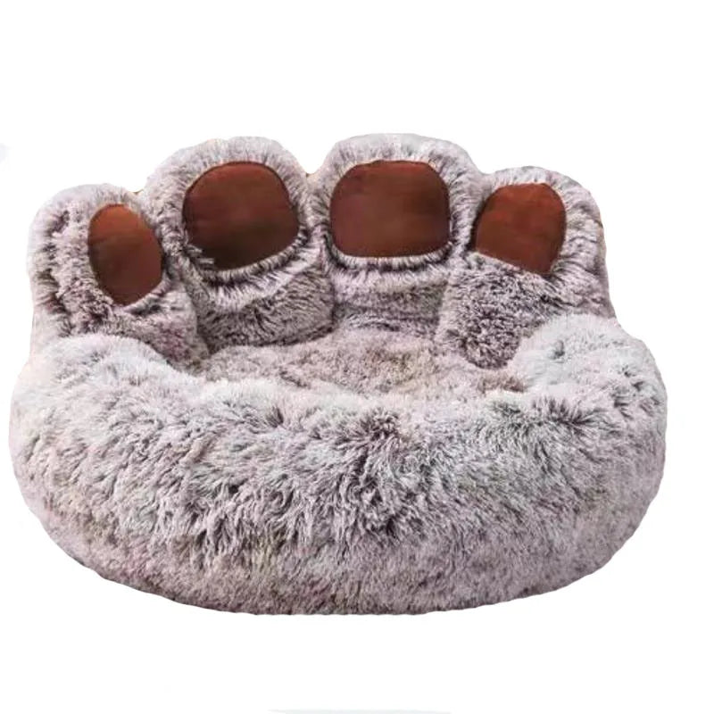 Large Plush Dog Bed – Comfortable Washable Sofa-Style Bed for Small, Medium & Large Dogs