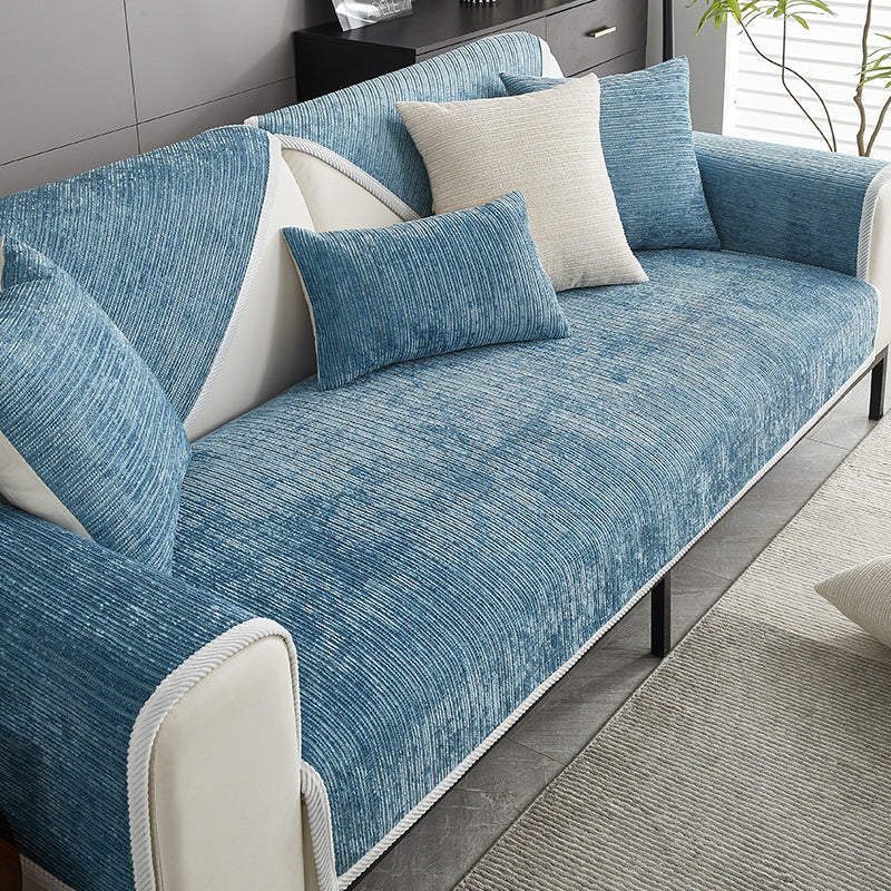Waterproof Couch Cover – Chenille Antimicrobial Anti-Scratch Washable Sofa Protector for Pets