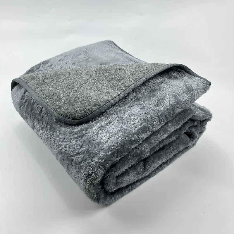 Oakberry London | Washable Electric Blanket for Car, 12V Heated Travel Blanket with Timer & Temp Control for SUV & Truck