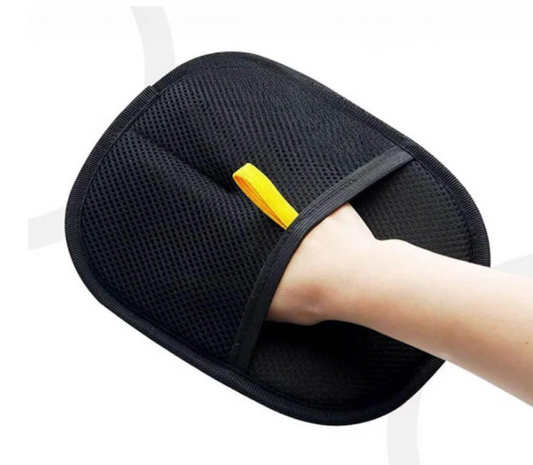 Pet Hair Removal Glove with Dual-Sided Electrostatic Bristle