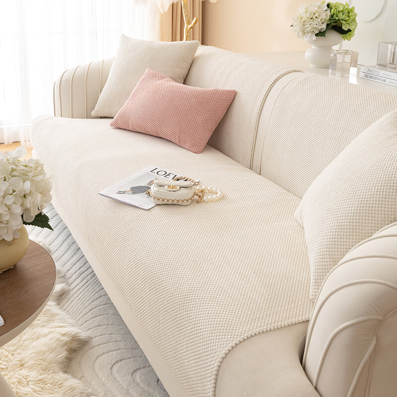 Washable Couch Cover – Plush Non-Slip Sofa Protector, Pet-Friendly Furniture Cover