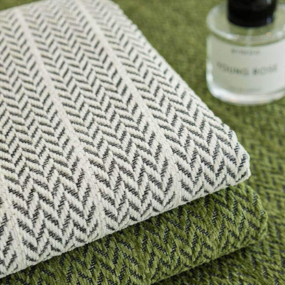 Chenille Sofa Cover – Scratch-Resistant Solid Color Herringbone Washable Pet Couch Protector