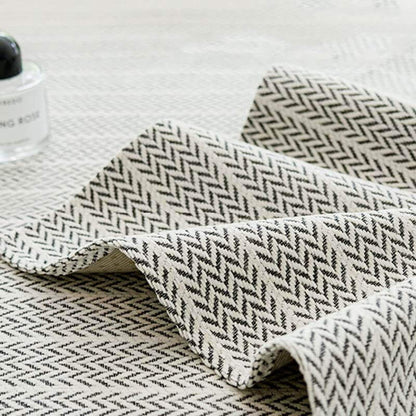 Chenille Sofa Cover – Scratch-Resistant Solid Color Herringbone Washable Pet Couch Protector