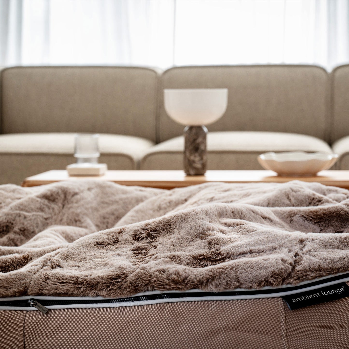 Large Luxury Dog Bed – Orthopedic Washable Waterproof Sofa for Big Breeds