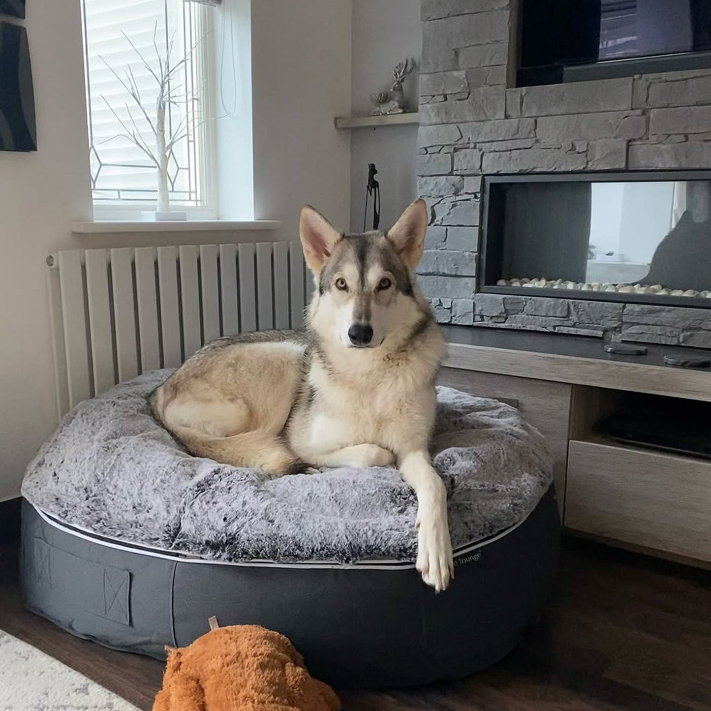 Large Luxury Dog Bed – Orthopedic Washable Waterproof Sofa for Big Breeds