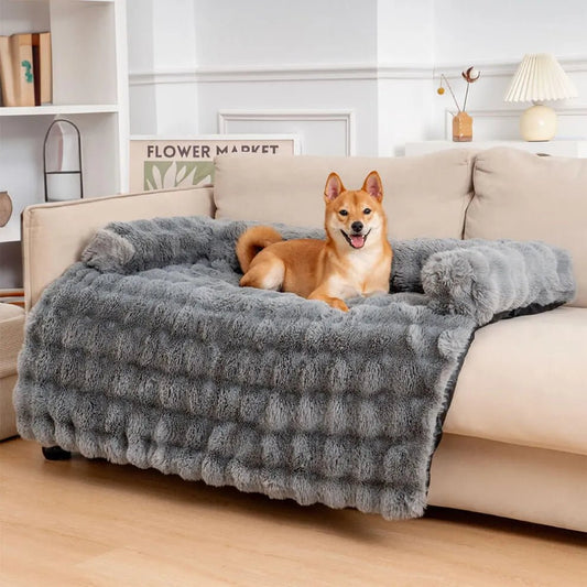 Calming Dog Bed Sofa Protector Pet Mat - mafooouk