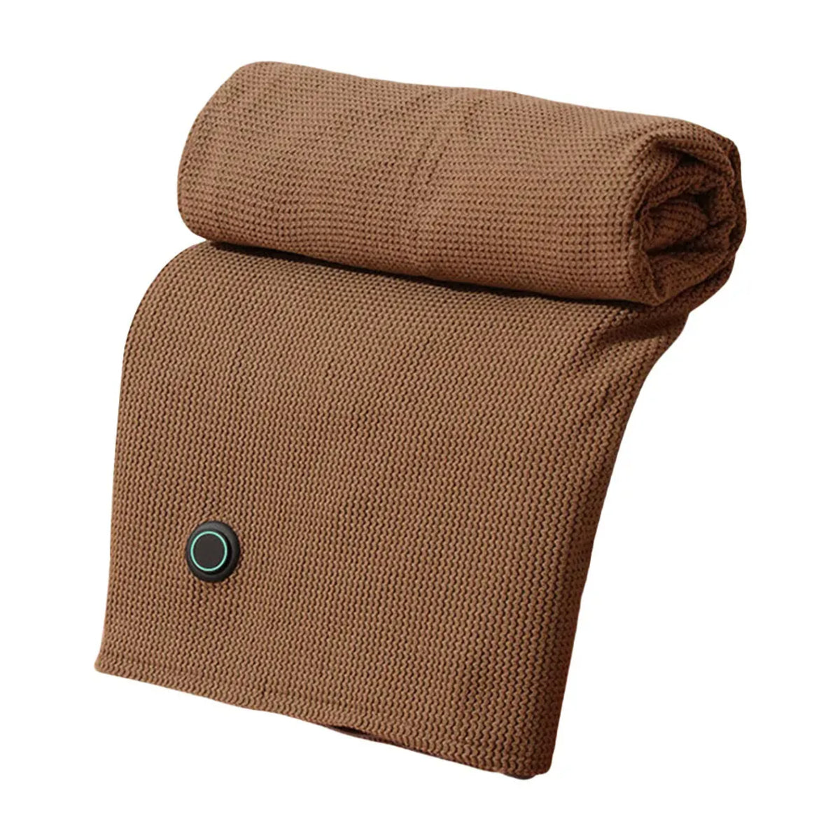 USB Electric Heated Blanket Poncho – Wearable Heated Throw, 3 Heat Levels, Zipper Zip-Up, Machine-Washable, Home & Office