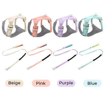 Lightweight Waterproof No-Pull Dog Harness + Leash Set