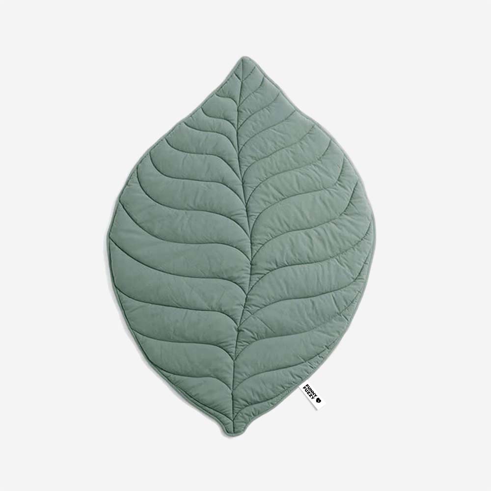 Dog Blanket for Couch – Leaf Shape Washable Sofa Protector & Pet Mat by FunnyFuzzy