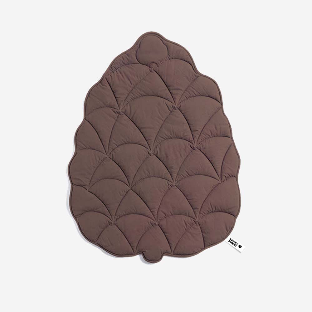 Dog Blanket for Couch – Leaf Shape Washable Sofa Protector & Pet Mat by FunnyFuzzy