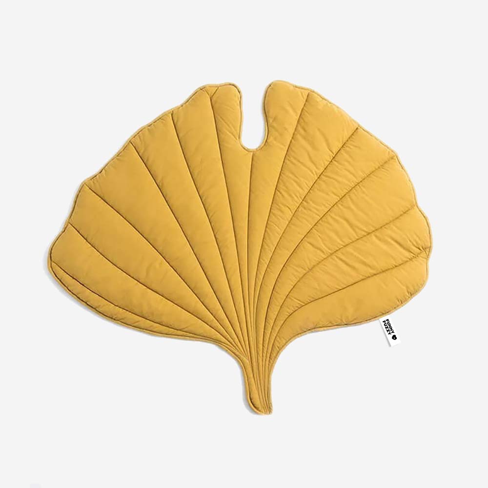 Dog Blanket for Couch – Leaf Shape Washable Sofa Protector & Pet Mat by FunnyFuzzy