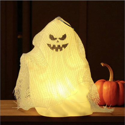 Halloween Skull String Lights – LED Hanging Skeleton Ghost Décor for Indoor & Outdoor Halloween Decorations