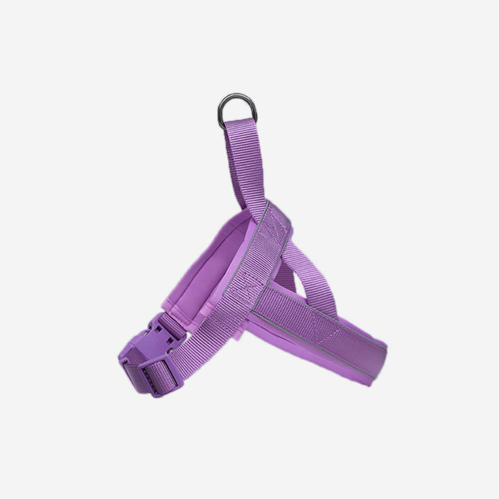 No - Pull Reflective Dog Harness • Adjustable Nylon | Harness, Collar & Leash (Sold Separately) - mafooouk