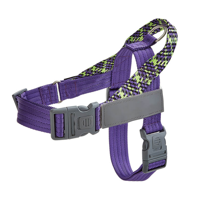 No - Pull Reflective Large Dog Harness – Heavy - Duty, Adjustable - mafooouk