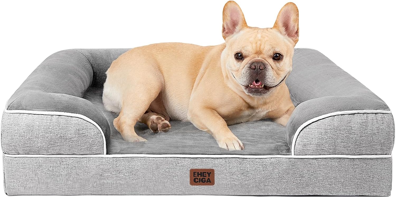 Orthopedic Memory - Foam Dog Sofa Bed for Large Dogs – Waterproof & Washable (M–XL) - mafooouk