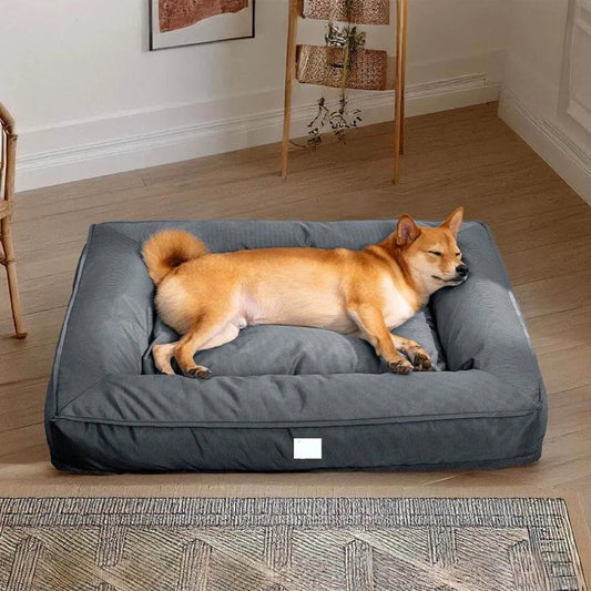 Orthopedic Waterproof Anti - Anxiety Large Dog Bed - mafooouk