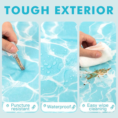 Self - Cooling Gel Pet Mat 65 × 50 cm – Non - Toxic, Scratch - Resistant (M) - mafooouk