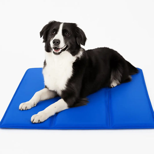 Self - Cooling Gel Pet Mat 90 × 50 cm – Waterproof Pineapple Print (L) - mafooouk