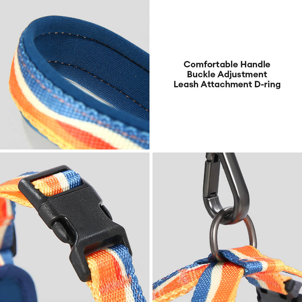X - Shaped No - Choke Dog Harness – Adjustable, Durable (S–L) - mafooouk
