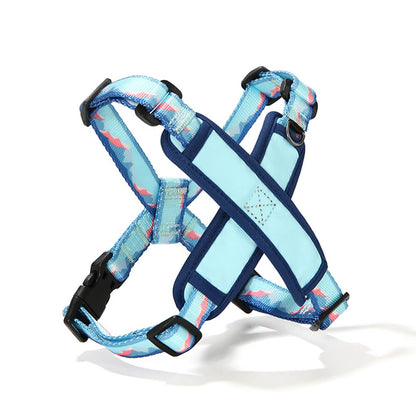 X - Shaped No - Choke Dog Harness – Adjustable, Durable (S–L) - mafooouk